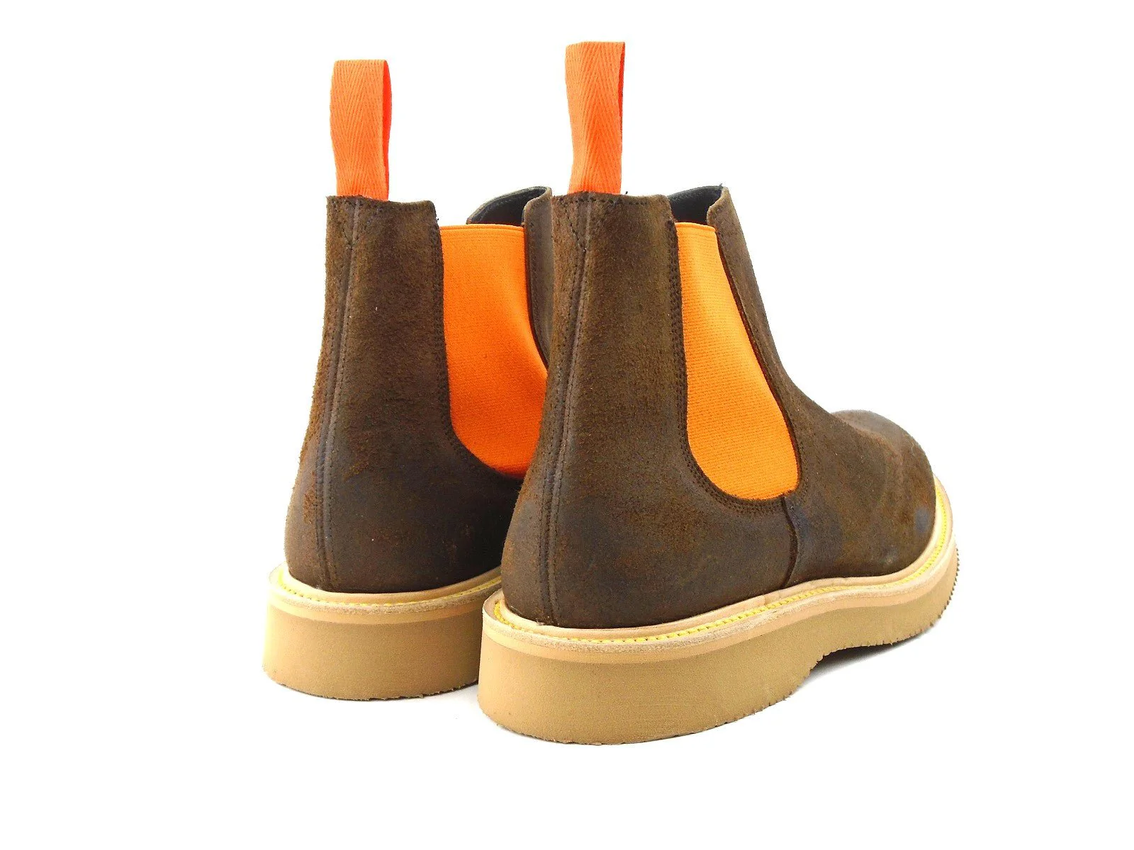 8315 Men's Chelsea Work Boot - Snuff Seude - Image 4