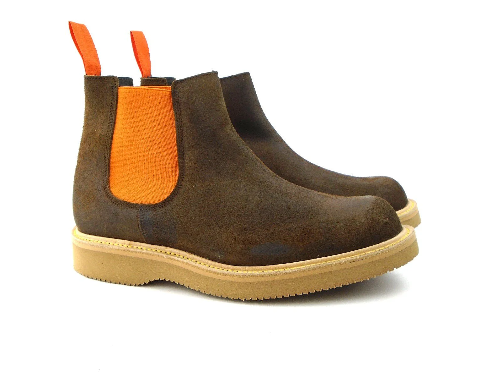 8315 Men's Chelsea Work Boot - Snuff Seude - Image 5