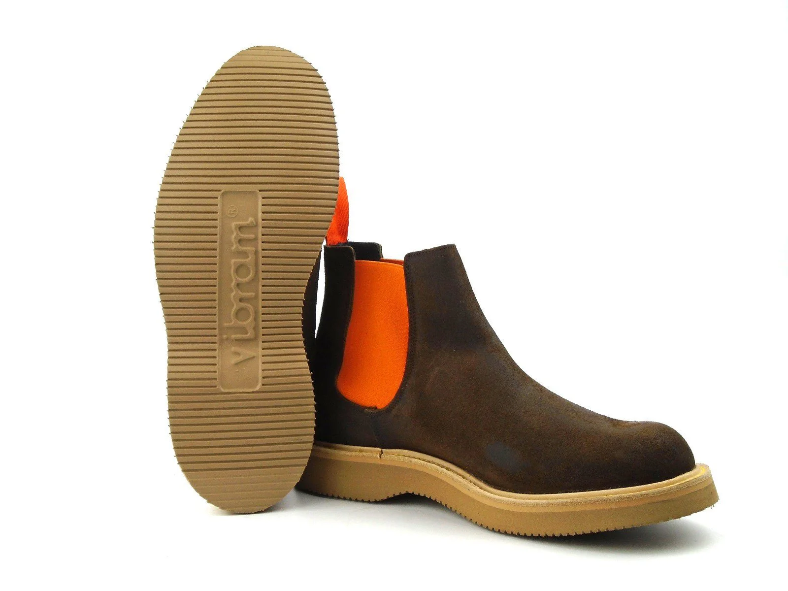 8315 Men's Chelsea Work Boot - Snuff Seude - Image 6