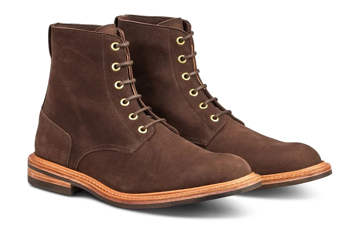 Bernwood Logger Boot - Brown Hydro Nubuck - Image 3