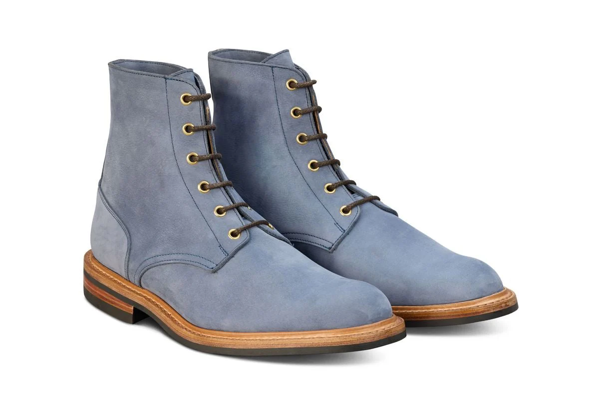 Bernwood Logger Boot - Denim Hydro Nubuck - Image 3