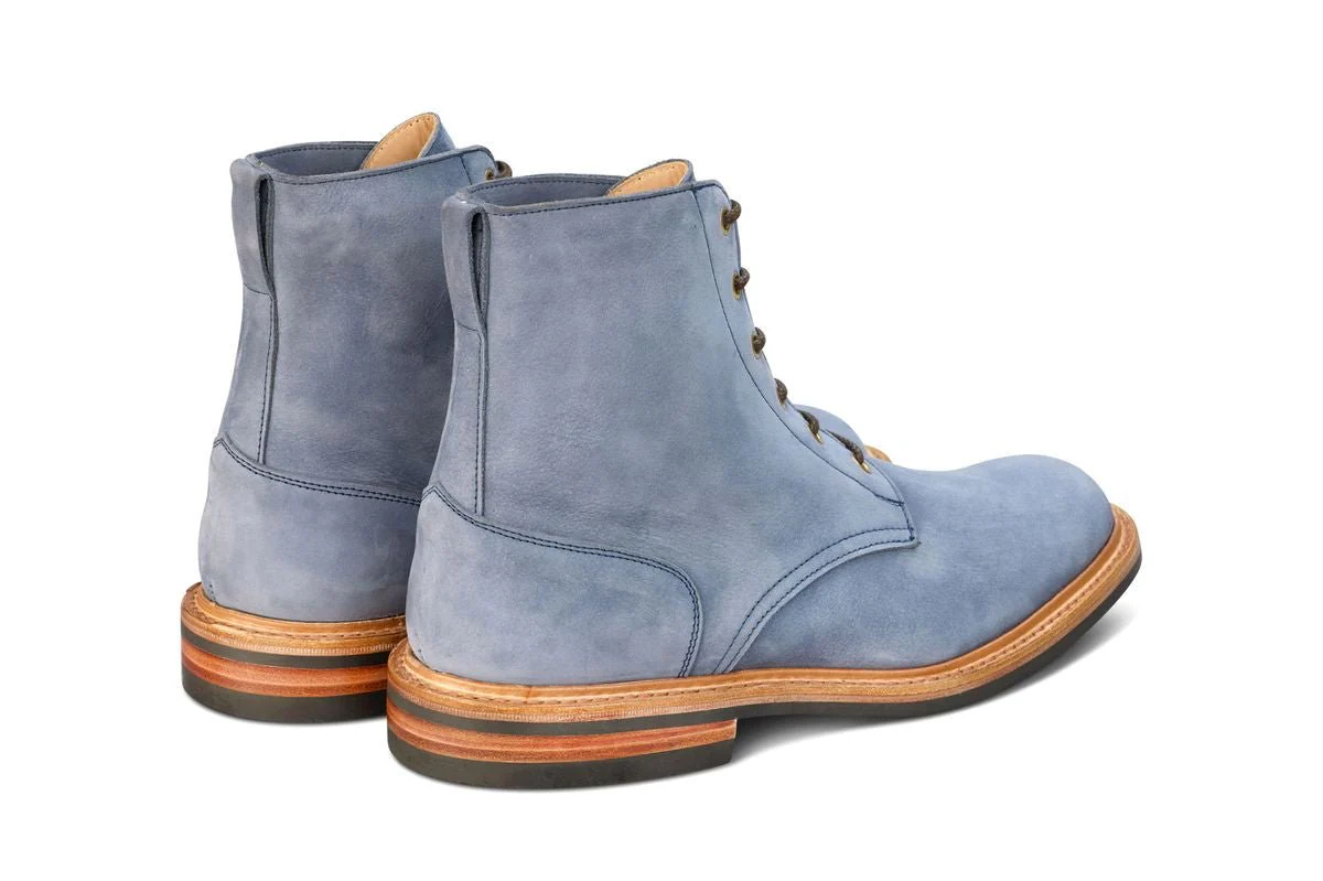 Bernwood Logger Boot - Denim Hydro Nubuck - Image 4