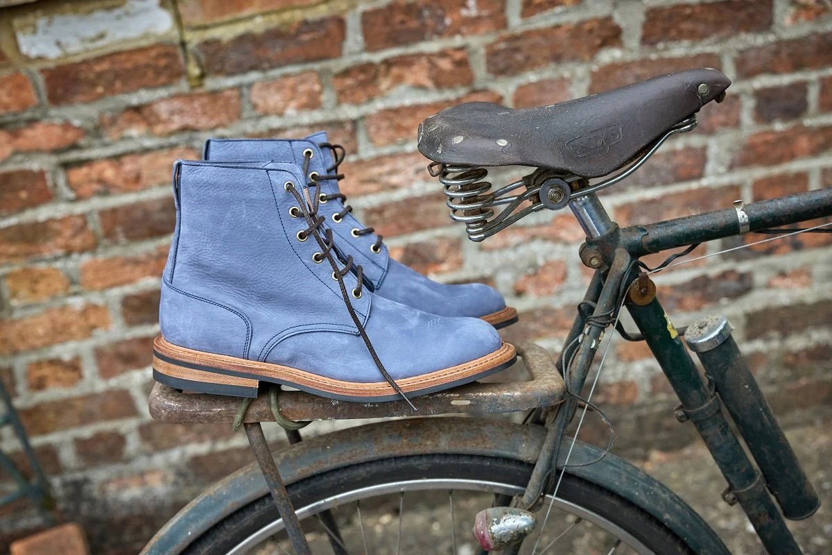 Bernwood Logger Boot - Denim Hydro Nubuck - Image 6