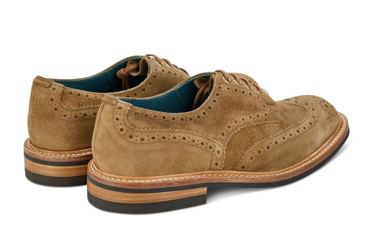 Bourton Country Shoe - Burnt Sugar Olivvia Nubuck - Image 4