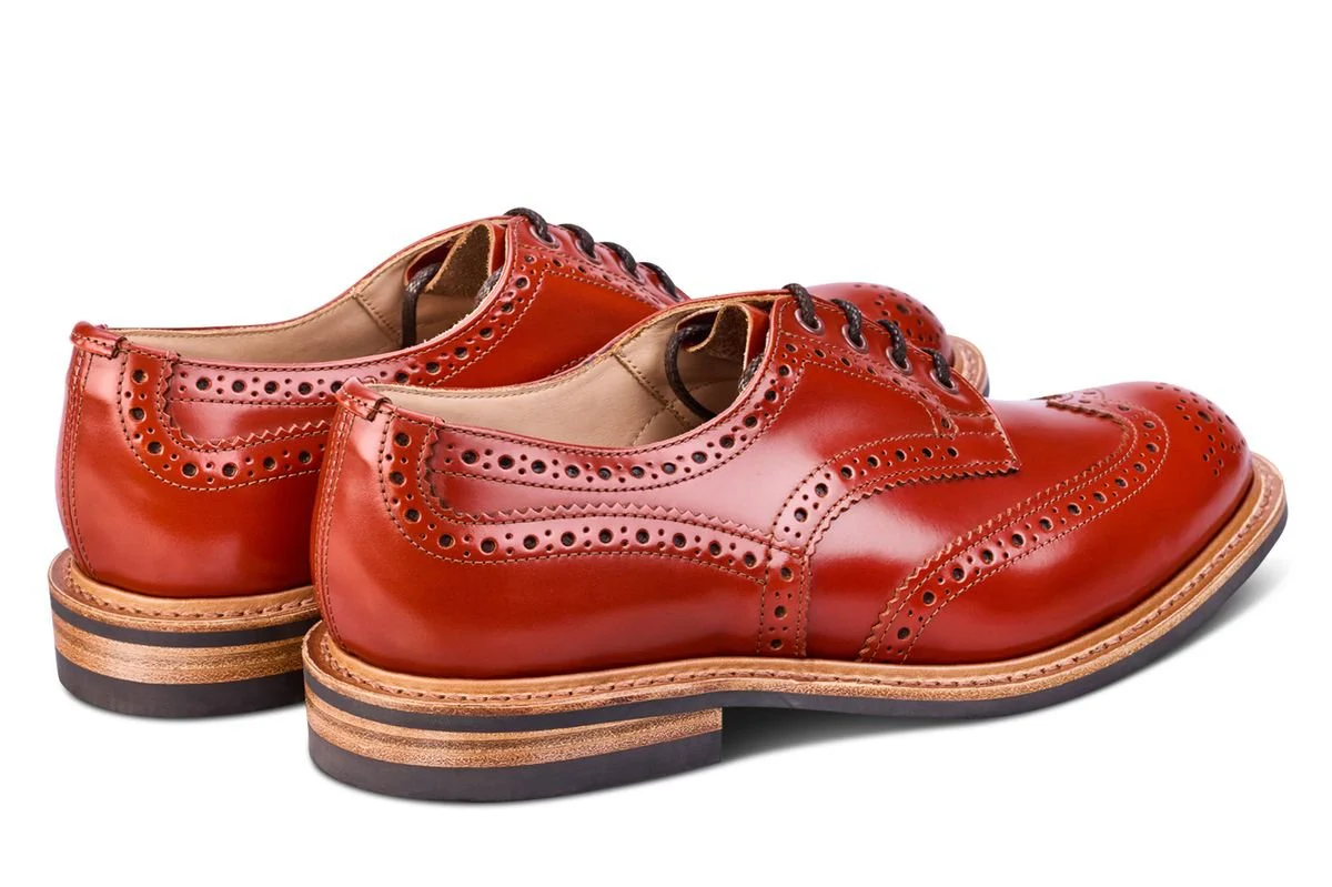 Bourton Country Shoe - Orange Bookbinder - Image 4