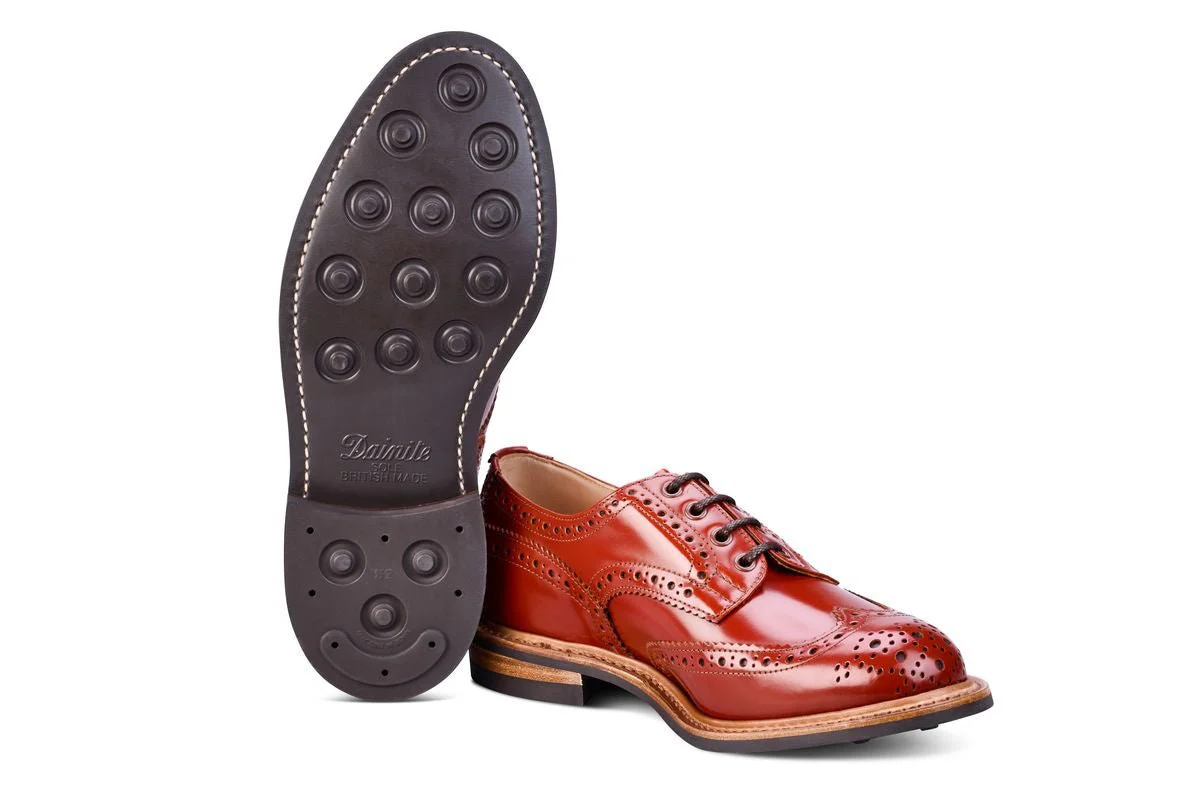 Bourton Country Shoe - Orange Bookbinder - Image 5