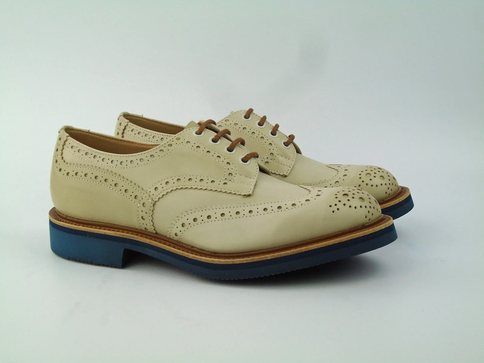 Bourton Country Shoe - Off White Funchal - Image 4