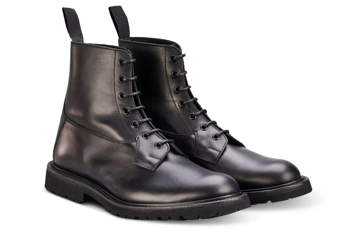 Burford Country Boot - Black Waxy Hidro - Image 3