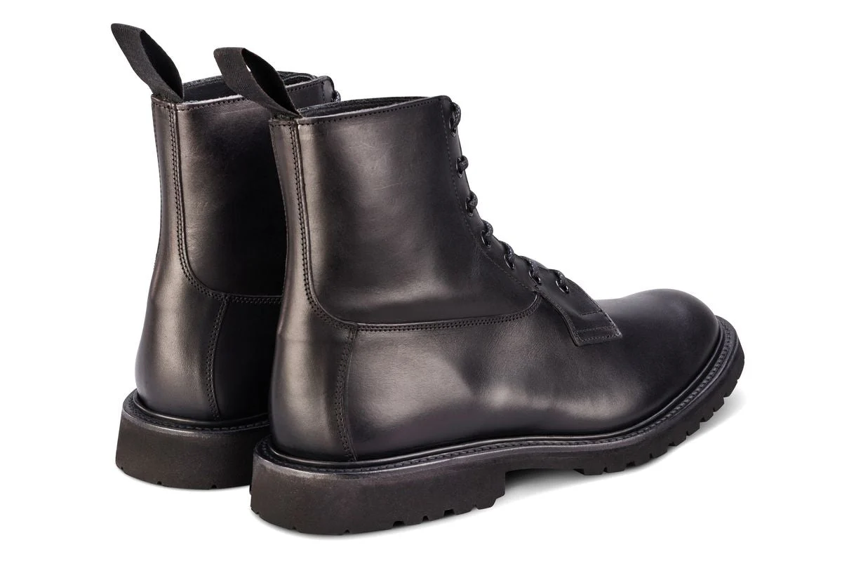 Burford Country Boot - Black Waxy Hidro - Image 4