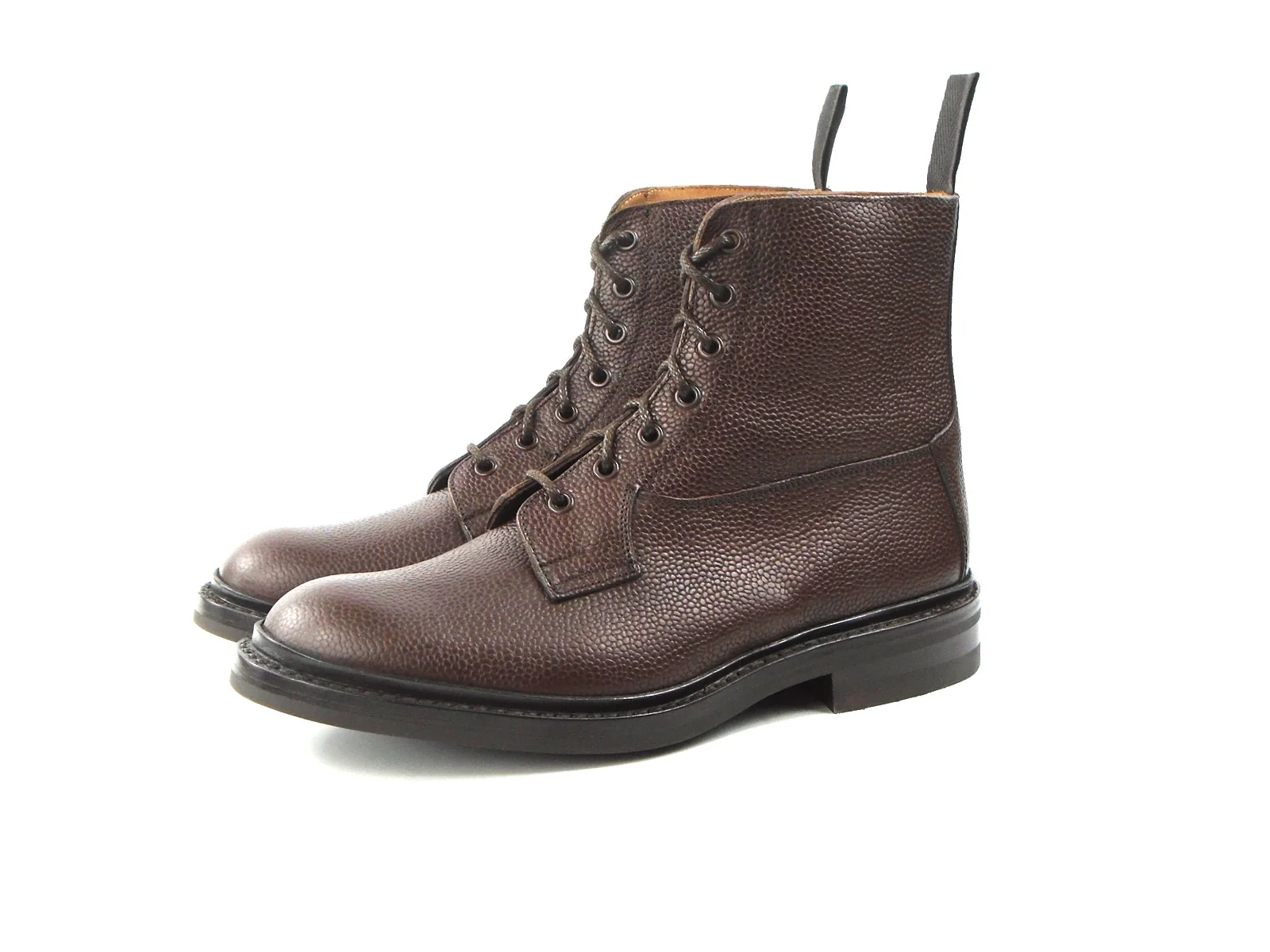 Burford Country Boot - Dark Brown Olivvia Scotch Grain - Image 4