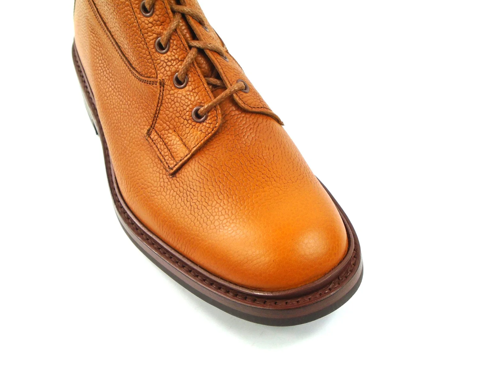 Burford Derby Super Boots - Acorn Olivvia Scotch Grain - Image 4