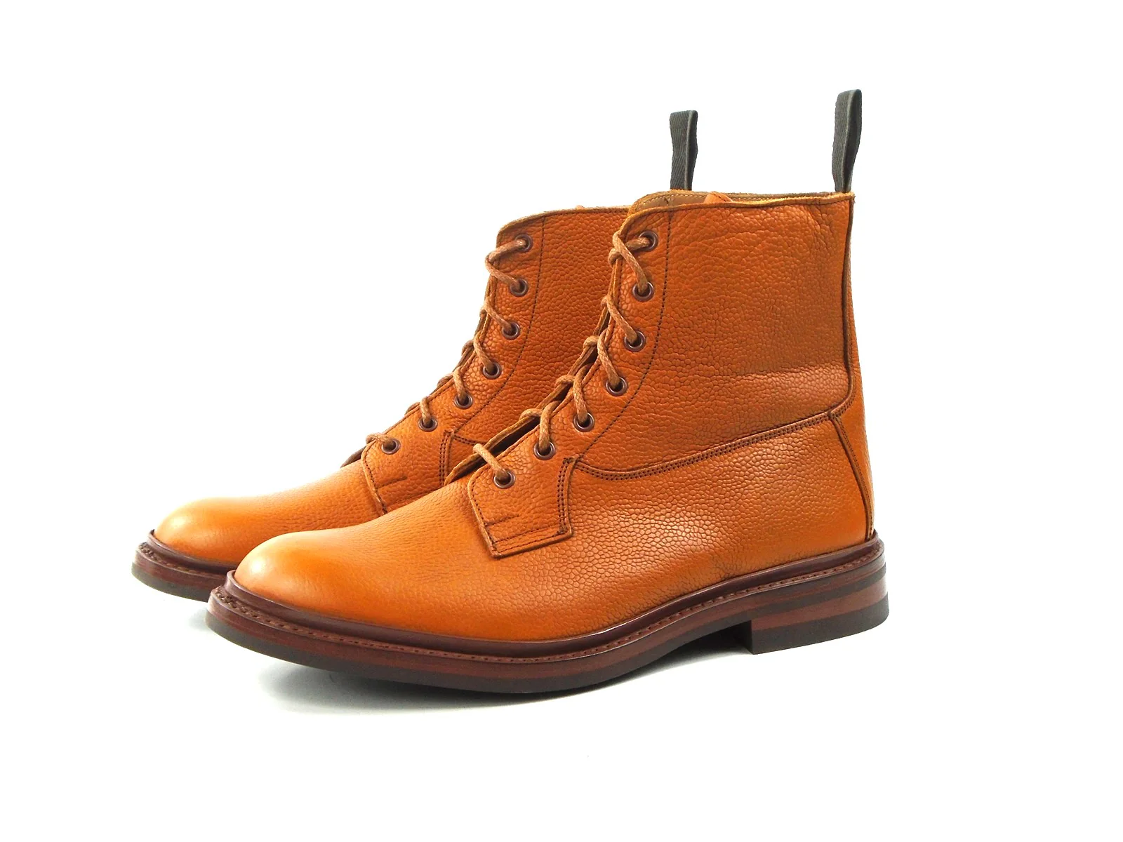 Burford Derby Super Boots - Acorn Olivvia Scotch Grain - Image 5