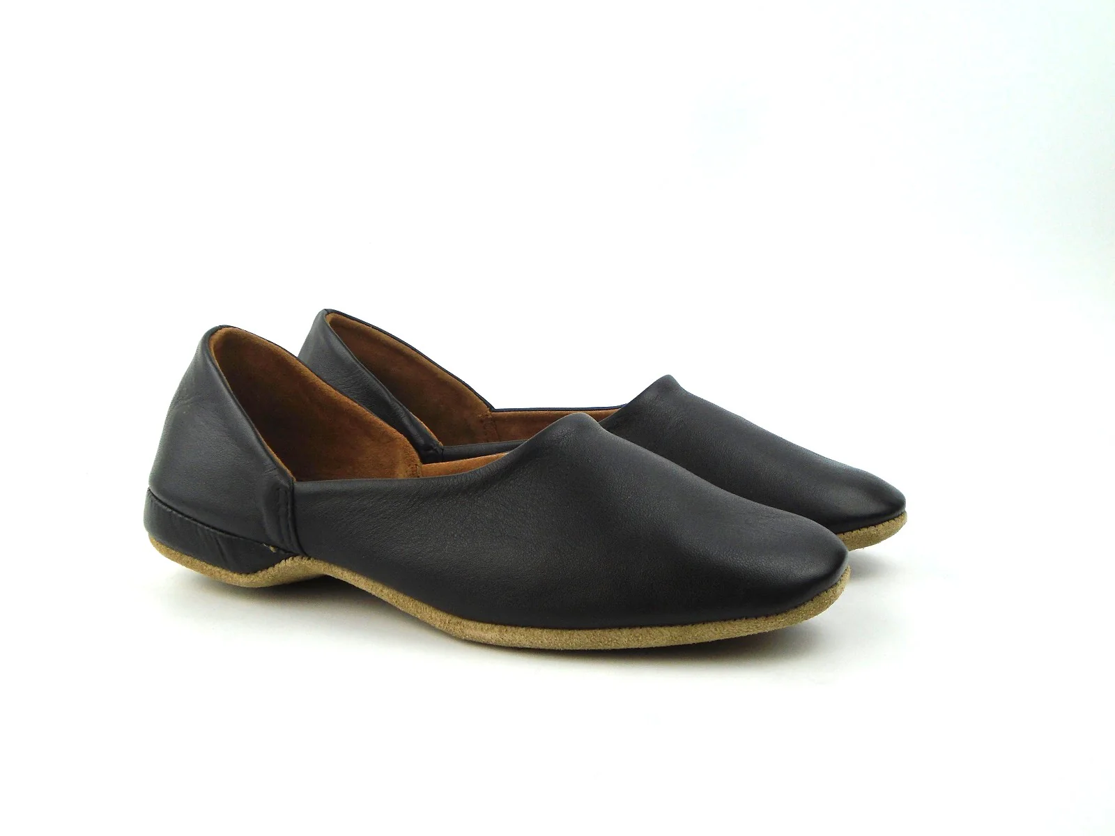 Charles Slippers - Black Leather - Image 5