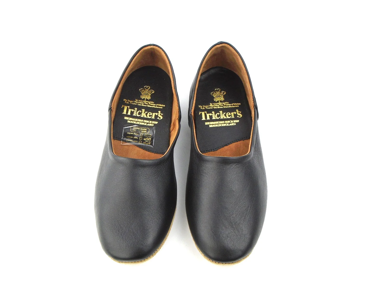 Charles Slippers - Black Leather - Image 6