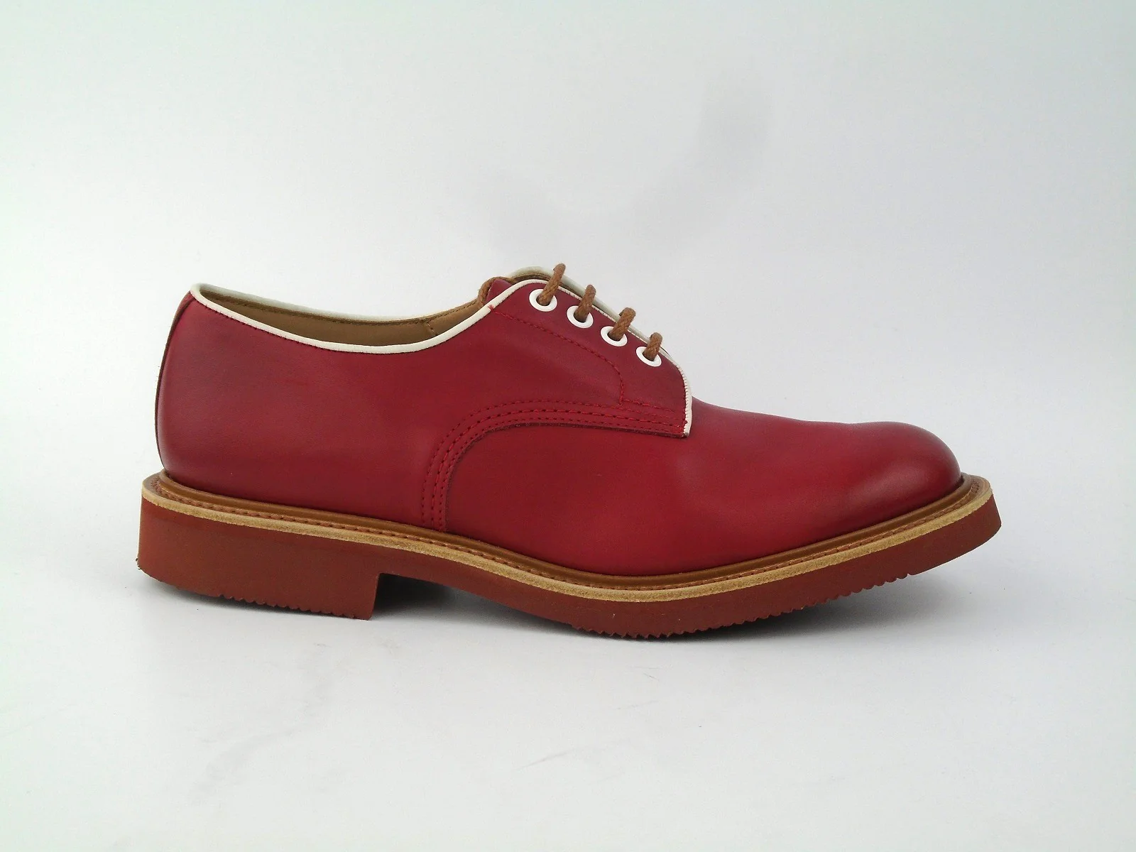 Daniel Derby Shoe - Red Funchal - Image 3