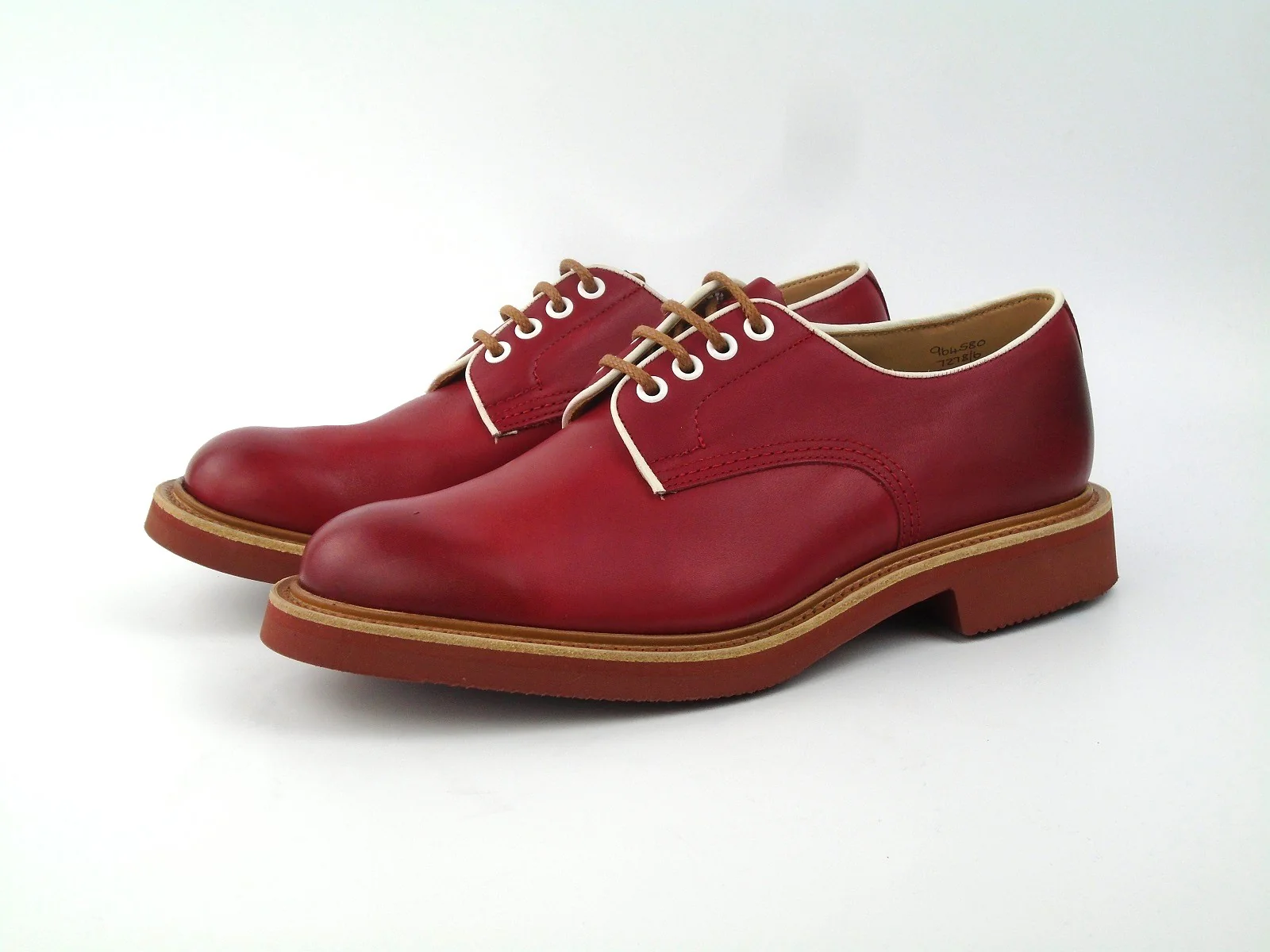 Daniel Derby Shoe - Red Funchal - Image 4