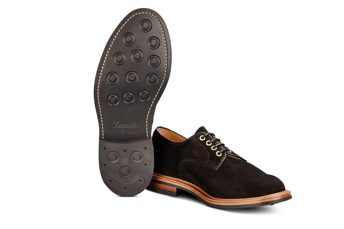Daniel Tramping Shoe - Black Hydro Nubuck - Image 5