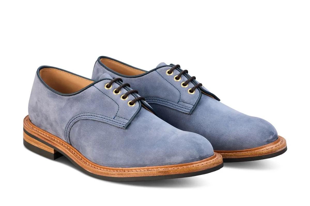 Daniel Tramping Shoe - Denim Hydro Nubuck - Image 3
