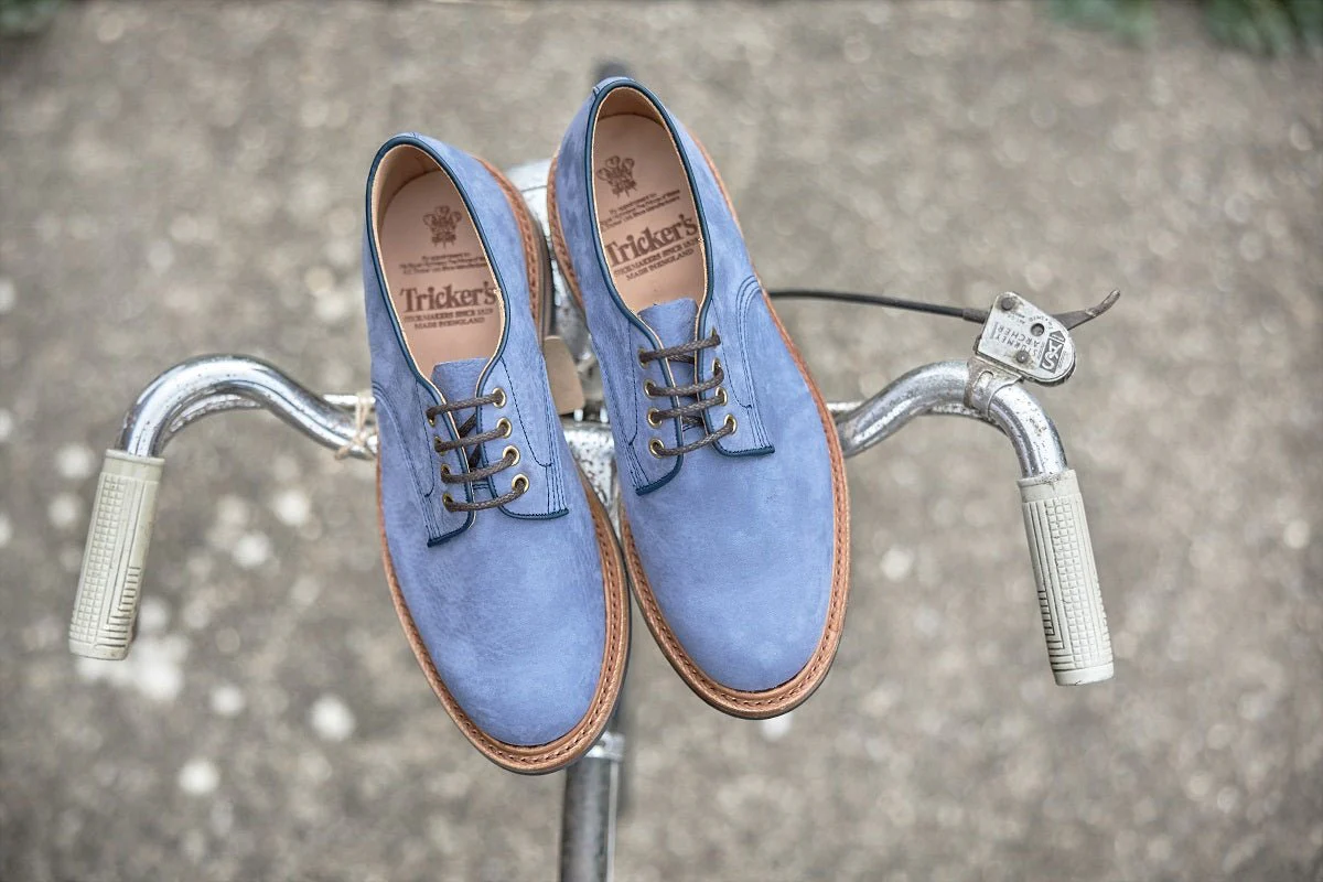 Daniel Tramping Shoe - Denim Hydro Nubuck - Image 6