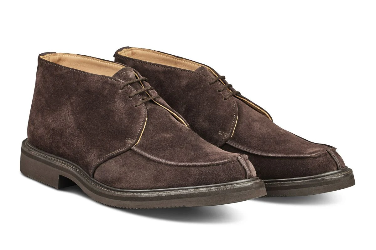 David Apron Boot - Coffee Castorino Suede - Image 3