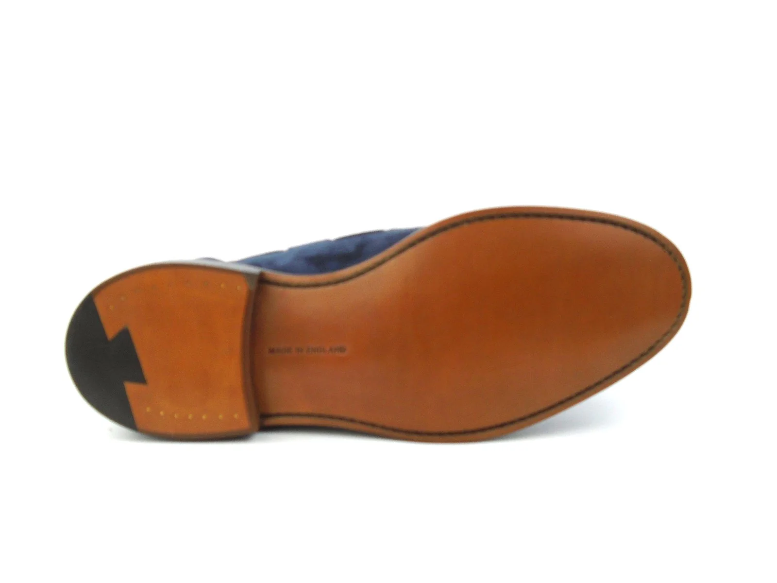 Elton Tassel Loafer - Denim Castorino Suede - Image 5