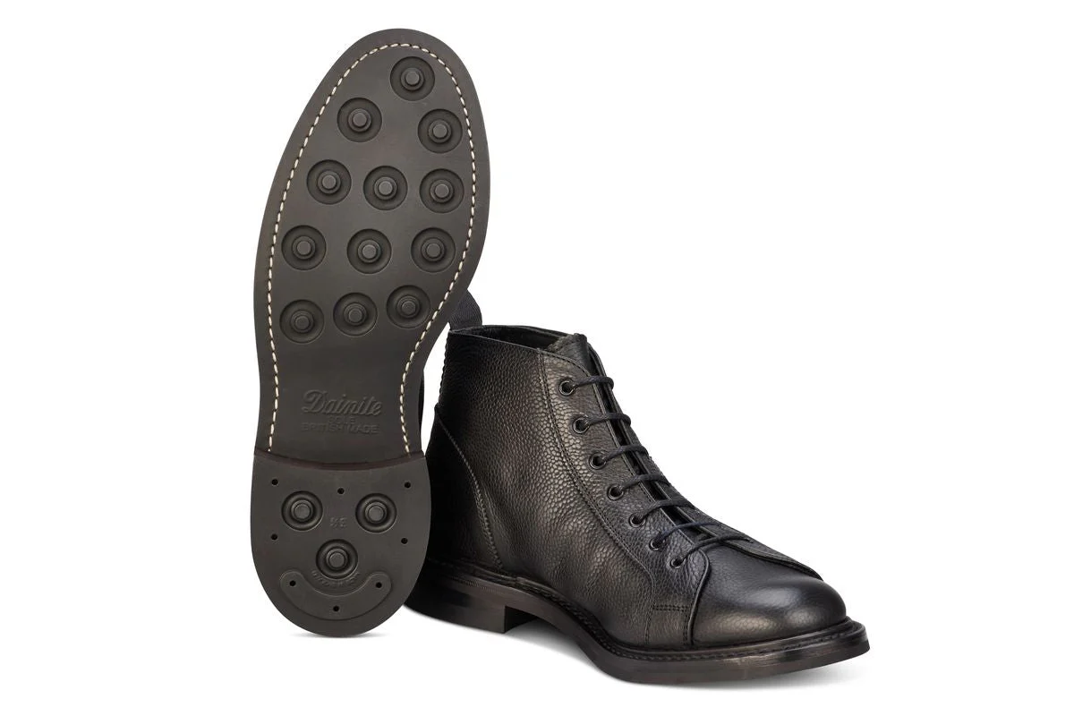 Ethan Monkey Boot - Black Olivvia Scotch Grain - Image 5