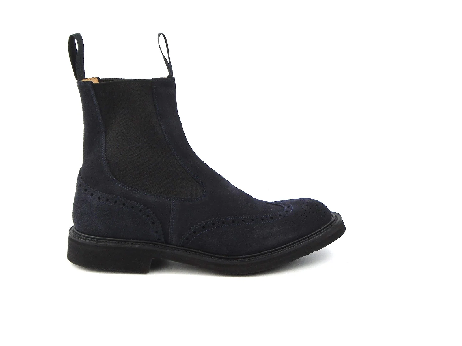 Henry Country Dealer Boot - Navy Ox Reversed Suede - Image 4
