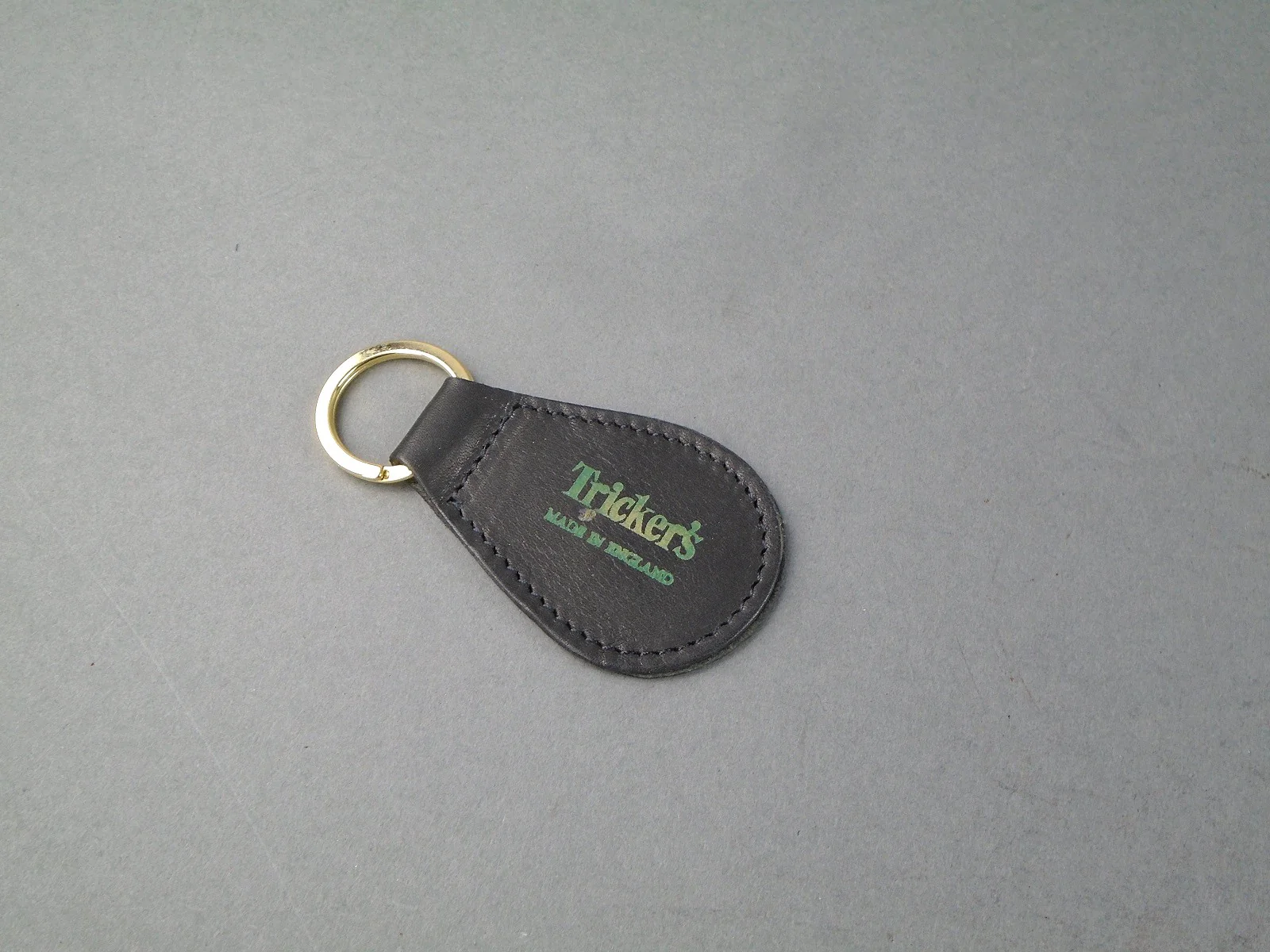 Leather Key Ring - Teardrop - Image 4