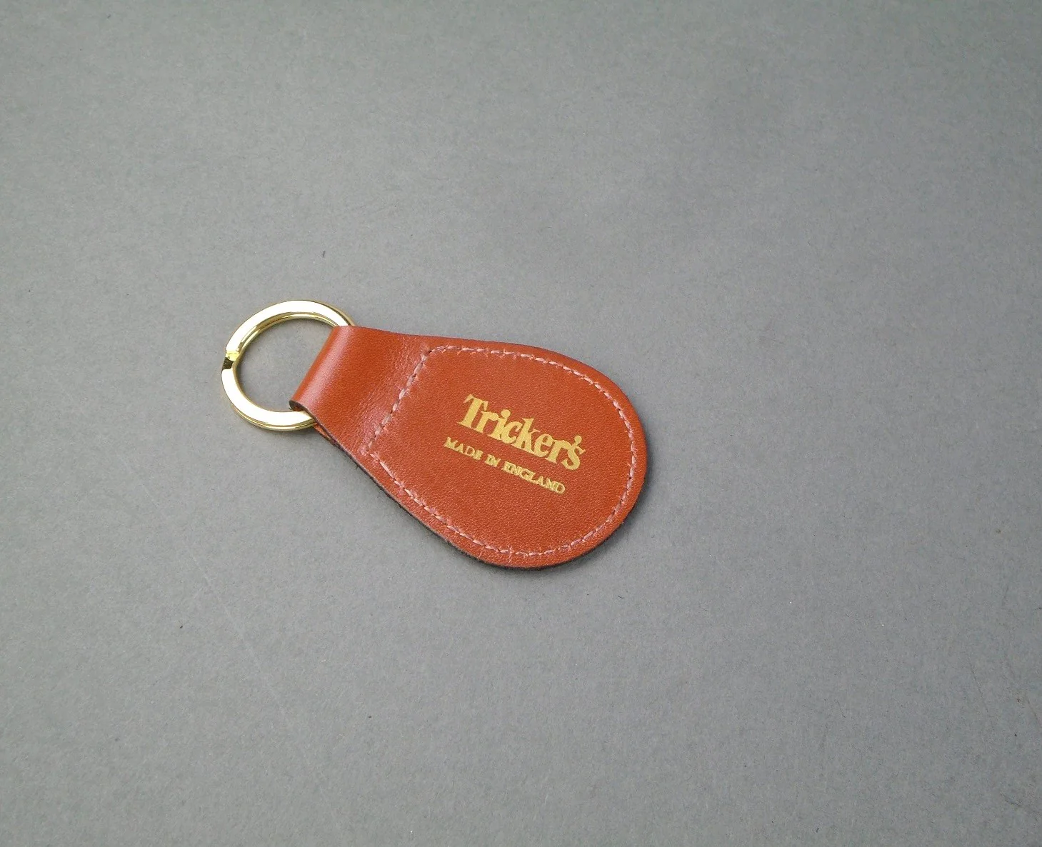 Leather Key Ring - Teardrop - Image 5