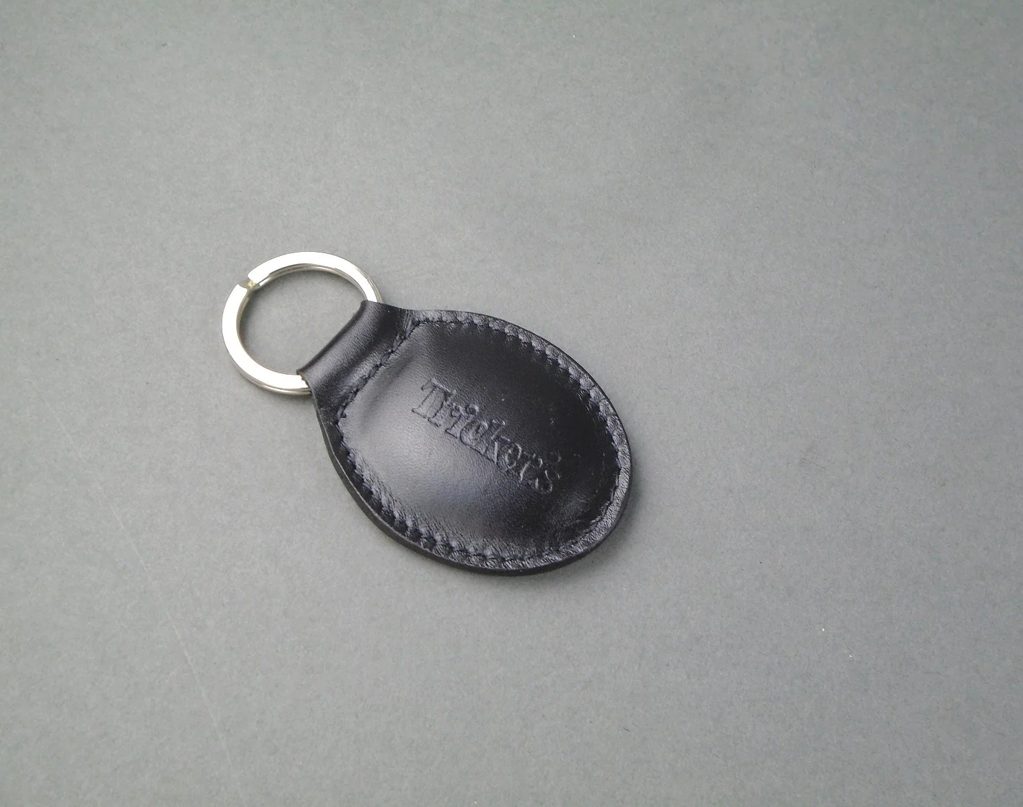 Leather Key Ring - Teardrop (style 12) - Image 6