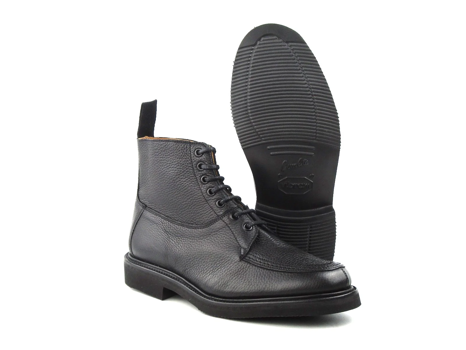 Leo Shooting Boot - Black Washed Deer - Image 5