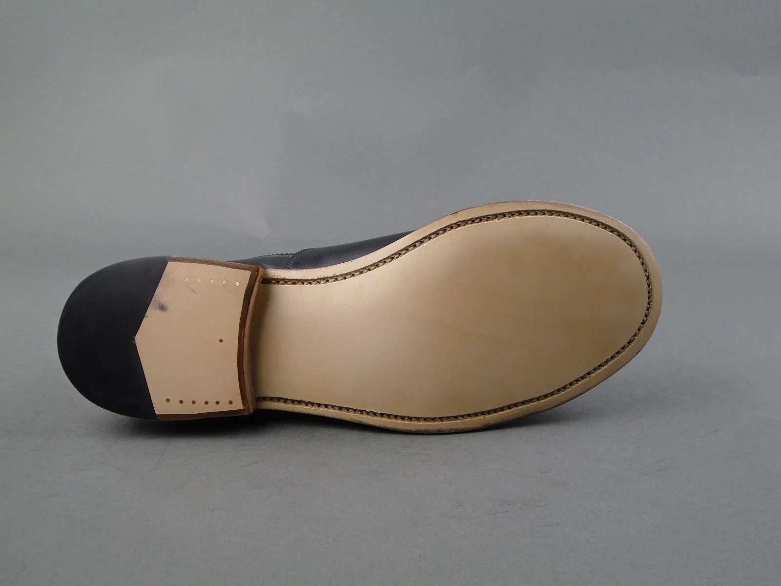 Natalie Black Toe Cap Oxfords 6 Fitting - Image 4