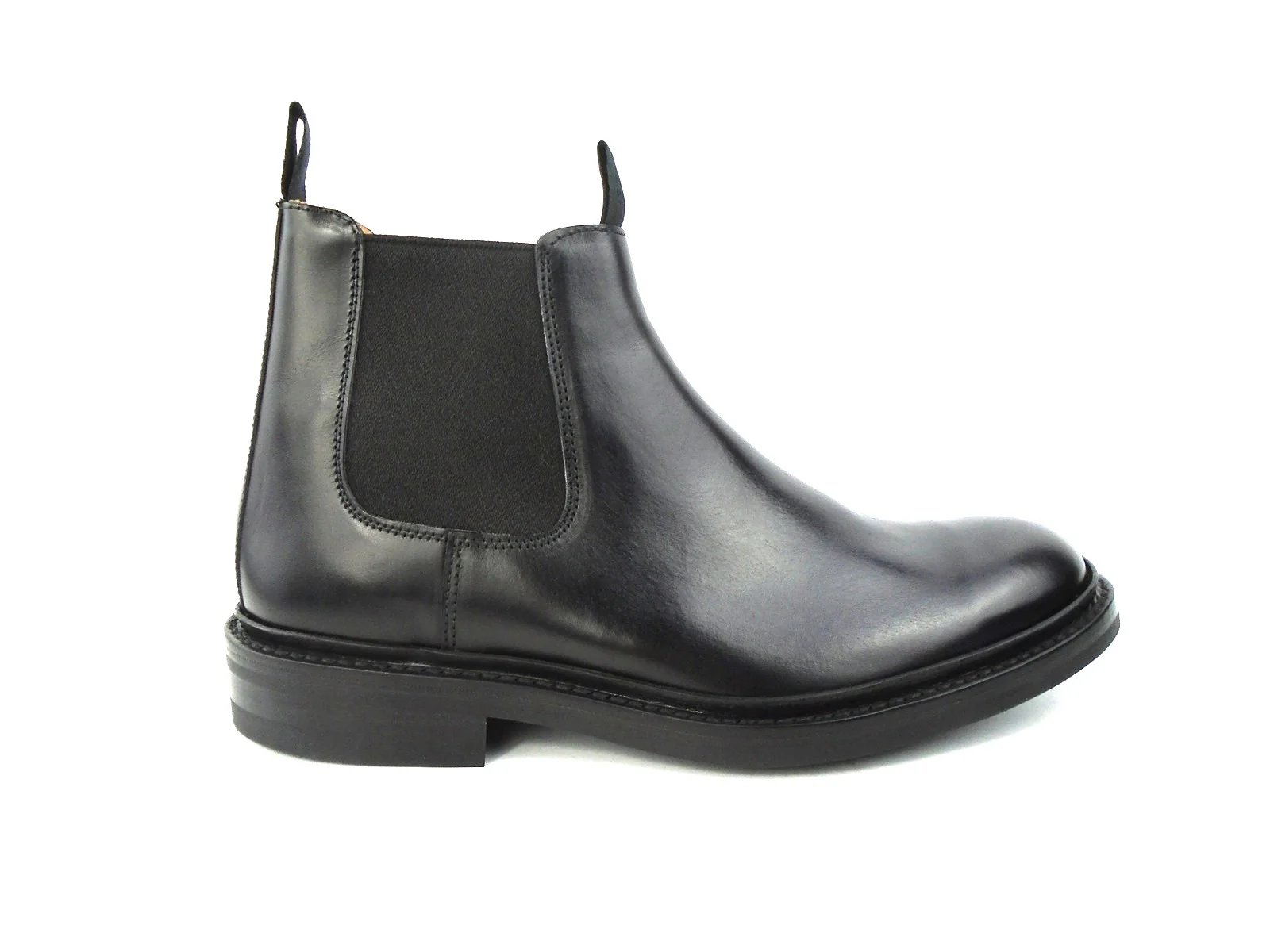 Stephen Low Chelsea Boot - Black Box Calf - Image 4