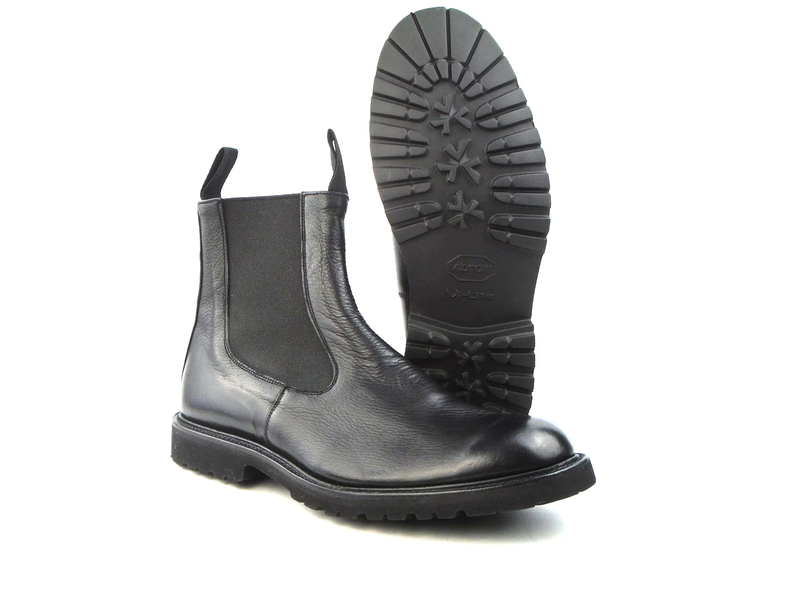 Stephen Chelsea Boot - Black Olivvia Deer - Image 3
