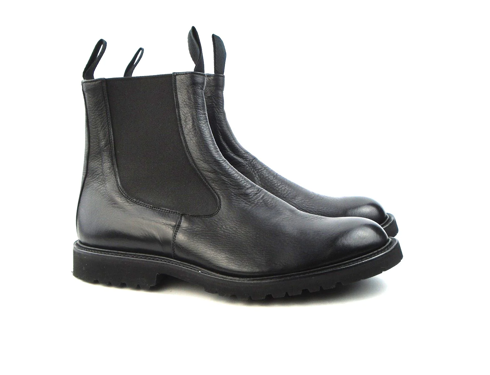 Stephen Chelsea Boot - Black Olivvia Deer - Image 5