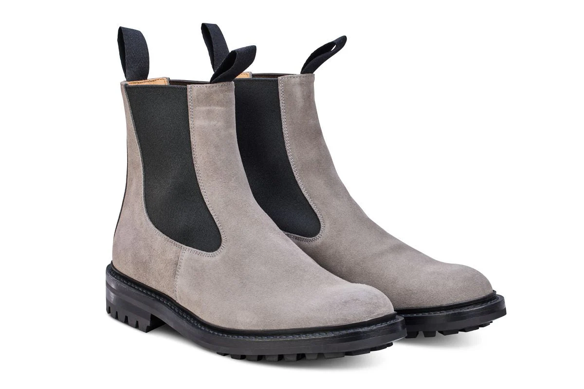 Stephen Chelsea Boot - Grey Castorino Suede - Image 3